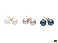 A selection of pearl earrings always available